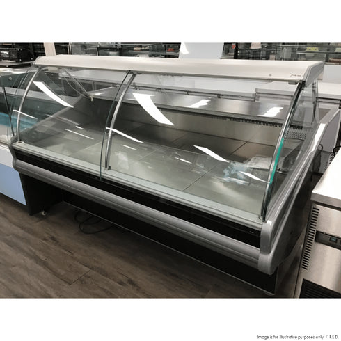 Ex-Showroom: Tecnodom Curved Front Glass Deli Display - PAN2000-VIC670